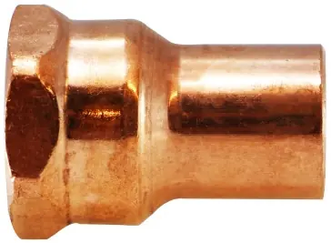 Best Seller Midland Metal 77424 Female Pipe Adapters, Copper Sweat Fittings, 1 Female Adapter Ftg x F, Nipples and Fittings