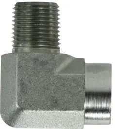 Midland Metal 55022 90 deg Street Elbow, 1/8 in Male Pipe x 1/8 in Female Pipe, Steel Markdown