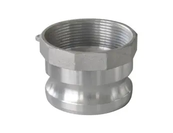 Get Yours Buchanan Rubber CGA-125-A1 Cam and Groove Adapter, 1-1/4 in Type A x 1-1/4 in FNPT, Aluminum