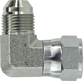 Special Discount Midland Metal 65006 90 deg Swivel Nut Elbow, 9/16 in Male JIC x 9/16 in Female JIC