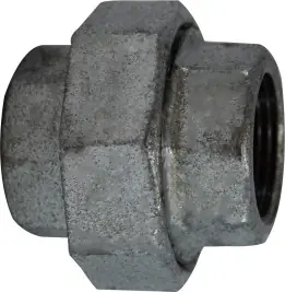 Buy Direct Midland Metal 64609 Union, 2-1/2 in FPT x 2-1/2 in FPT, Iron, Galvanized, 150 lb