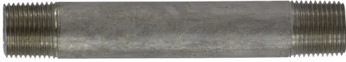 Limited Time Midland Metal 49056 Welded Pipe Nipple, 3/8 in MPT x 3/8 in MPT, 12 in L, Stainless Steel, SCH 40 Schedule