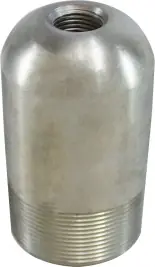 Big Sale Midland Metal 90212 Bull Plug with 1/2 Tap, 2-1/2 in MPT, Steel, Zinc-Plated, SCH 80/XH Schedule