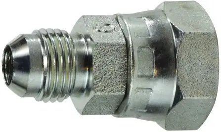 Midland Metal 74254 Coupling, 1/4 in BSPP x 1/4 in BSPP, Steel Best Choice