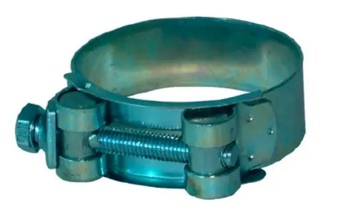 Fan Favorite Buchanan Rubber MKL-039-SP Heavy-Duty Wide Band Clamp, 36 to 39 mm Nominal, 1.42 in Minimum Clamp Diameter, Steel