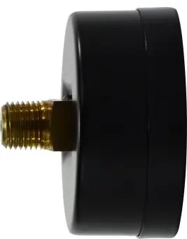 Midland Metal 80336 Pneumatic Pressure Gauge, 2-1/2 in Dial, 0 to 200 psi Measuring Range, 1/4 in Connection Authentic
