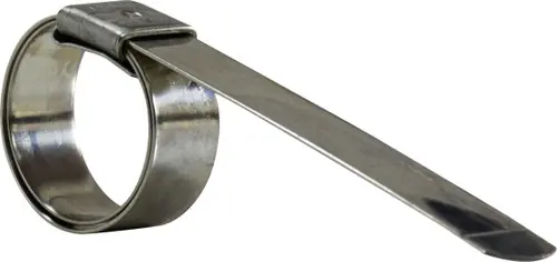 Shop Now Midland Metal KS5 Preformed Clamp, 1-1/4 in Nominal, 301 Stainless Steel, 5/8 in W, 0.03 in Thick