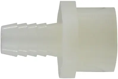 Buy Online Midland Metal 33059W Adapter, 3/8 in Hose Barbed x 3/8 in FIP, Nylon