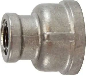 Midland Metal 62464 Reducing Coupling, 4 in FPT x 2 in FPT, Stainless Steel, 150 lb Mega Sale
