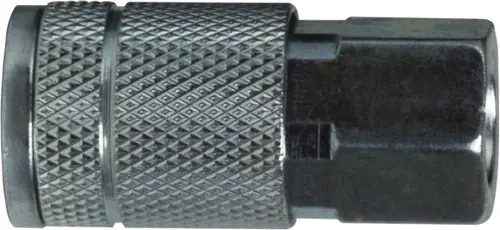 Hot Deal Midland Metal 28507S Coupling, 1/4 in Coupler x 1/4 in FIP, Steel, 300 lb
