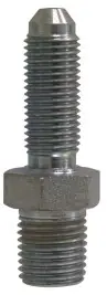 Time-Limited Midland Metal 270644 Bulkhead Connector, 1/4 in 37 deg JIC Flared x 1/4 in MPT, Steel
