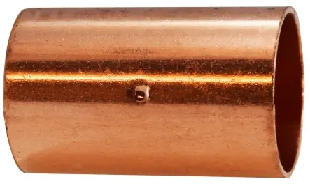 Midland Metal 77238 Couplings with Stops, Copper Sweat Fittings, 1/2 Cplg(Socket) Cxc Dimp Stop, Nipples and Fittings High Quality