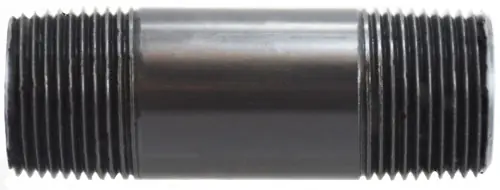 Sale Midland Metal 55072 Pipe Nipple, 1/2 in MPT x 1/2 in MPT, 8 in L, PVC, Dark Gray, SCH 80 Schedule