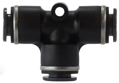 Midland Metal 645320C Union Tee, 5/32 in Push-In Tube x 5/32 in Push-In Tube x 5/32 in Push-In Tube, Composite Cheap