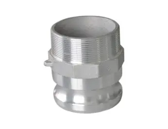 Best Seller Buchanan Rubber CGF-400-A1 Cam and Groove Adapter, 4 in Type F x 4 in MNPT, Aluminum