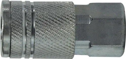 Midland Metal 28541S Industrial Interchange Coupler, 3/8 in FIP, Steel Place Order