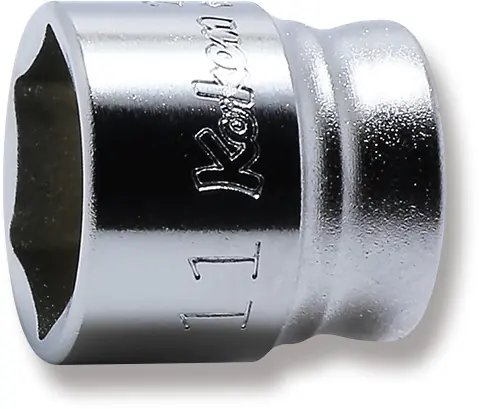Ko-ken 2400MZ-11 1/4 Sq. Dr. Socket 11mm 6 point Length 15mm Z-series Trusted Brand