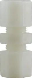 Midland Metal 17065N Union and Reducing Union Connectors, Plastic Compression, 5/16 Wht Nyln Compression Union, Plastic Fittings Fresh Stock