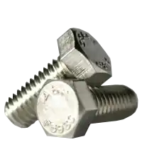 1/2"-20 x 3/4" Hex Cap Screws, 18-8 Stainless Steel A2, Full Thread, Fine (UNF), ASTM F593, Qty 50 Must Have