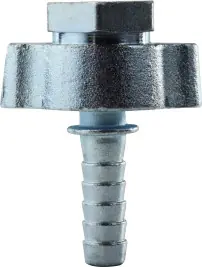 Mega Sale Midland Metal 73008 Ground Joint Coupling With Wing Nut and Female Spud, 2 in Hose Barbed x 2 in Female Spud