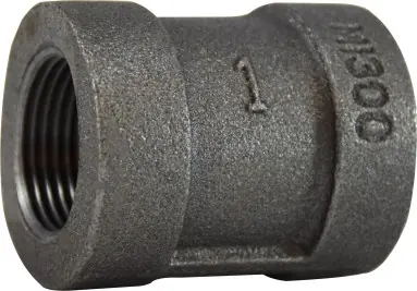 Mega Sale Midland Metal 69417 Pipe Coupling, 1-1/2 in FPT x 1-1/2 in FPT, Iron, Black, XH Schedule, 300 lb