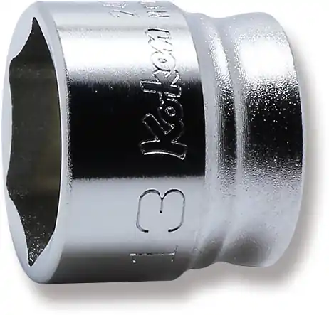 Ko-ken 2400MZ-13 1/4 Sq. Dr. Socket 13mm 6 point Length 15mm Z-series While Supplies Last
