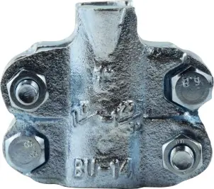 Certified Midland Metal 73058 Bolt Clamp, 1-1/2 in Nominal