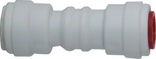 Midland Metal 20779P Union Check Valve, 3/8 in Nominal, Push-In, Acetal Co-Polymer Body Time-Limited