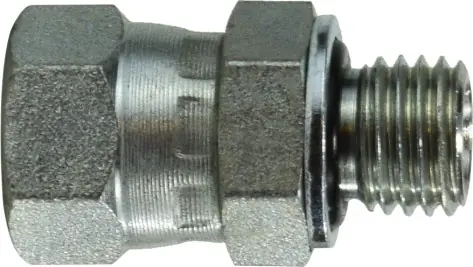 Limited Offer Midland Metal 70251022 Connector, 5/8 in JIC Swivel x M22 x 1.5 Male Metric, Steel