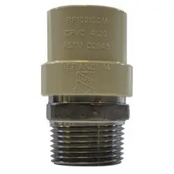 Midland Metal 35417SS Adapter, 1-1/2 in CPVC x 1-1/2 in Male IPS, Stainless Steel Super Sale
