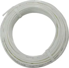 Midland Metal 73206W Tubing, Polyethylene, 1/4 in ID, 3/8 in OD, 100 ft L Buy Online