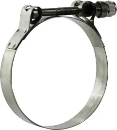 Midland Metal 840625 T-Bolt Hose Clamp, 6-5/16 in Nominal, 6-1/32 in Minimum Clamp Diameter, Stainless Steel Best Price