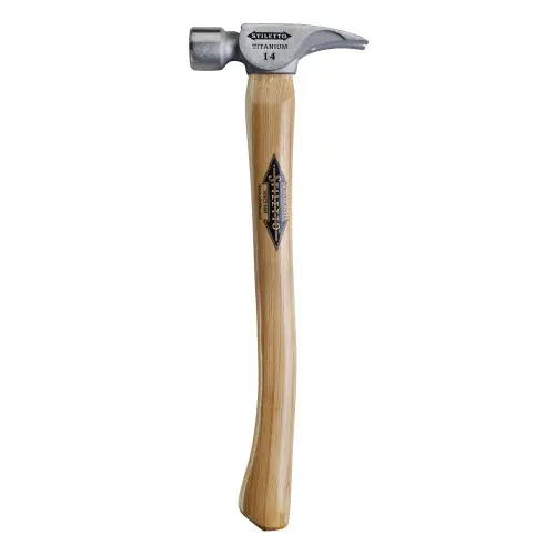 Stiletto TI14SC STILETTO 14oz Smooth/Curved Hickory Hammer Must Have