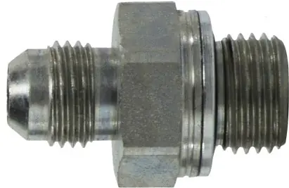 Midland Metal 7005418 Connector, 1/4 in MJIC x M18 x 1.5 Male Metric, Steel Top Pick