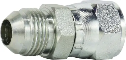 Midland Metal 65041010 Straight Swivel Nut Connector, 7/8 in Male JIC x 7/8 in Female JIC Best Price