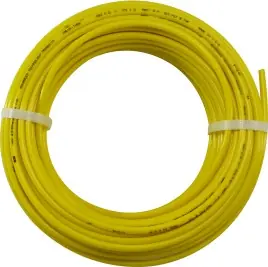 Latest Midland Metal 38960YA Air Brake Tubing, 50 ft L, Nylon, 0.062 in Thick Wall