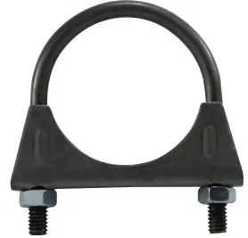 Midland Metal 841350 Heavy-Duty Saddle Clamp, 3-1/2 in Nominal, Carbon Steel Professional Grade