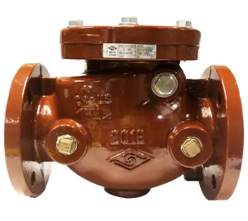Midland Metal 96208UL Swing Check Valve with Outside L/W, 8 in Nominal, Flanged, Ductile Iron Body Best Seller