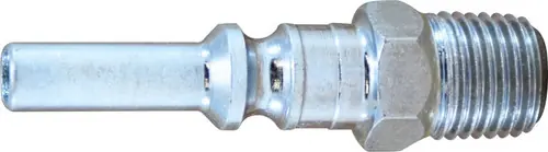 Midland Metal 28685 Lincoln Interchange Plug, 1/8 in MIP, Steel Brand New