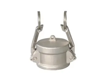 Hot Picks Buchanan Rubber CDC-300-SS1 Cam and Groove Dust Cap, 3 in Type DC, Stainless Steel