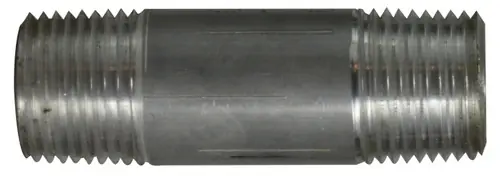 Midland Metal 76044 3/8" Diameter, Aluminum Nipples, 3/8 x 3 Alum Nipple, Nipples and Fittings Crafted