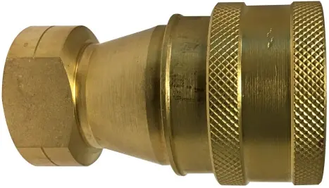 Best Seller Midland Metal HNV34FB ISO-B Quick Disconnect Coupler, 3/4 in FPT x 3/4 in FPT, Steel
