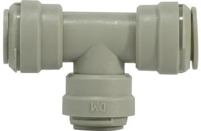 Midland Metal 20724P Reducing Branch Tee, 1/2 in Push-In Tube x 3/8 in Push-In Tube x 3/8 in Push-In Tube Hot Picks