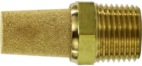 Best Choice Midland Metal 300028 Muffler, 1 in Nominal, MPT, Bronze