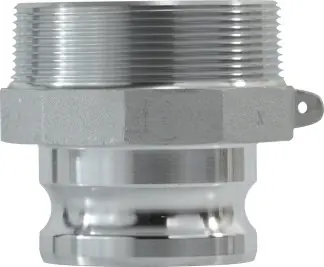 Midland Metal 61871 Cam and Groove Reducer Adapter, 3 in Type F x 4 in MIP, Aluminum One Day Deal