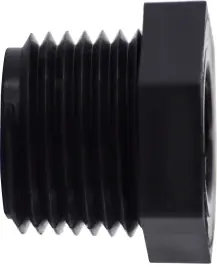 Save Now Midland Metal 28678P Reducer Hex Bushing, 1-1/2 in MPT x 3/4 in FPT, Polypropylene