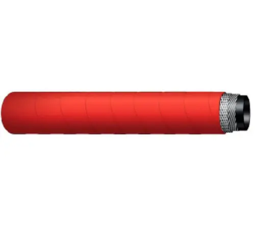 Buchanan Rubber ST250-100-50 Steam Hose, 50 ft L, 250 psi, EPDM Tube, Red Special Offer