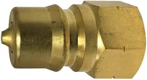 Fan Favorite Midland Metal HNV12MB ISO-B Quick Disconnect Tip, 1/2 in Female x 1/2 in FNPT, Steel