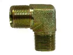 Midland Metal 55002016 90 deg Elbow, 1-1/4 in MPT x 1 in MPT, Steel Instant Buy