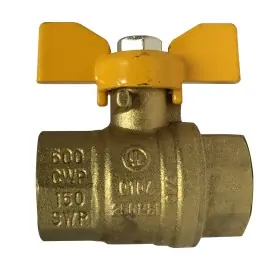 Place Order Midland Metal 940171T Ball Valve, 1/4 in Nominal, FPT x FPT, 600 psi WOG Pressure, -22 to 302 deg F